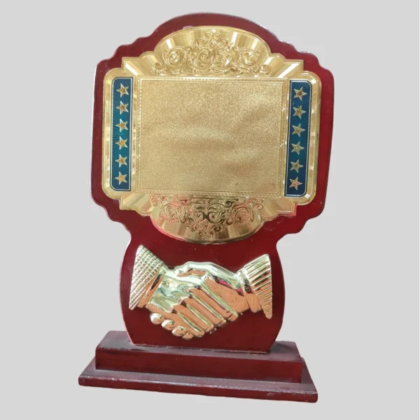 Custom Metal Shield Award