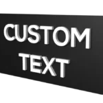 3D Acrylic Sign Board